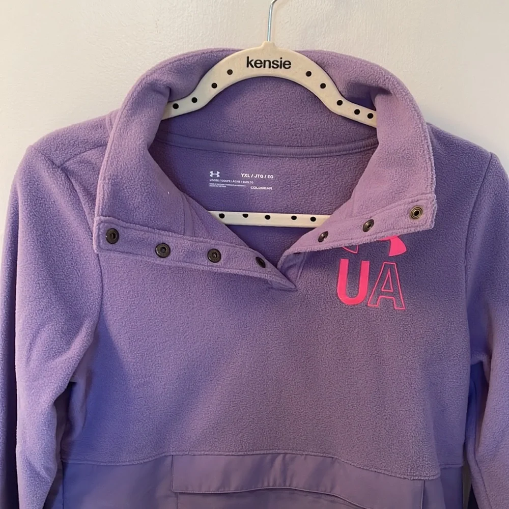 Girls Under Armour Sweatshirt NWT Sz XL